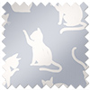 Curious Cats, Blue - Roller Blind
